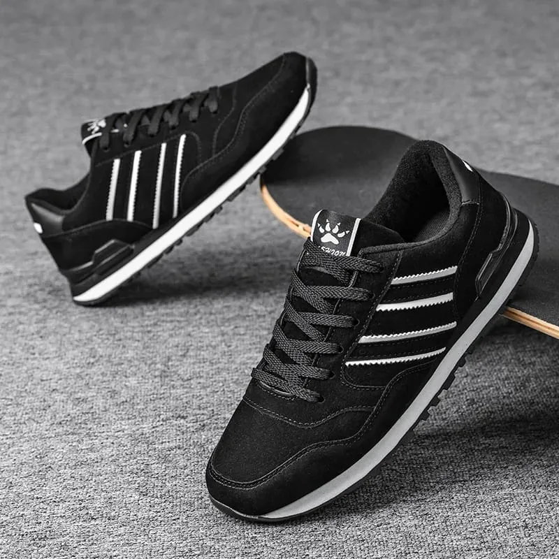Men's and Women's Shoes Spring and Summer Leather Breathable Forrest Gump Shoes Men's Sports and Leisure Travel Running Shoes Me — image 3