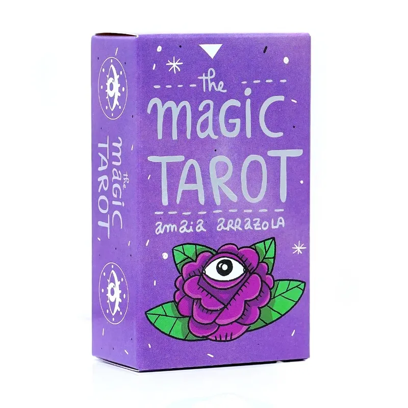 España Magiczne karty tarota w wersji hiszpańskiej Gra planszowa Talia wróżb dla początkujących Karty Oracle Talia tarota Impreza rodzinna