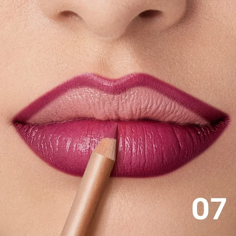 Nude Matte Lip Liner Waterproof Long Lasting High Pigment Lip Pencil Smooth Precise Lip Makeup Gift for Women — image 23