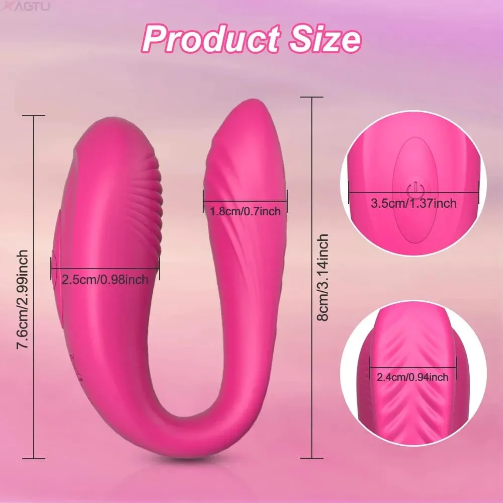 APP Bluetooth Control Vibrator Female for Couple G Spot Clitoris Stimulator Wearable Panties Adult Goods Sex Toys for Women