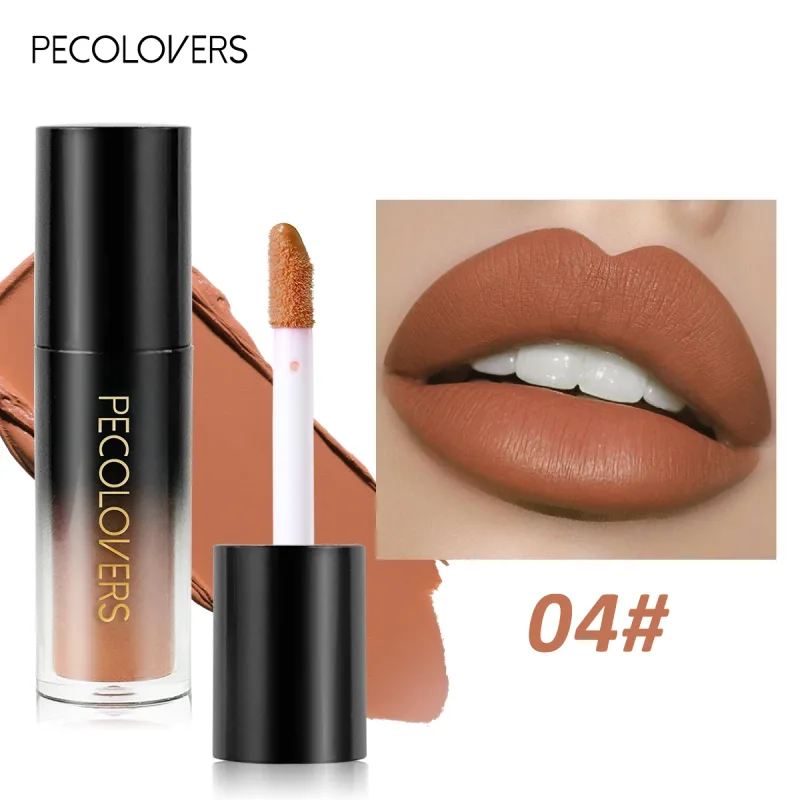 Multiple Colors Matte Velvet Lip Gloss Waterproof Long-lasting Non-stick Cup smooth Lipstick To Apply High Color Rendering — image 19