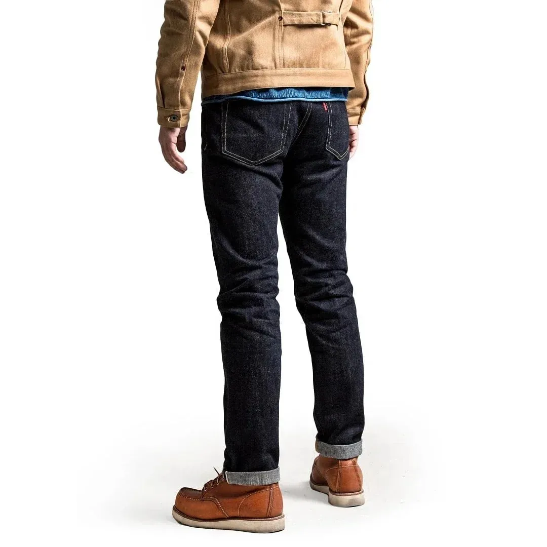 Red Tornado 17oz SD-107 Slim Cut Jeans Selvdege Denim Men's Pants Straight Leg — image 6