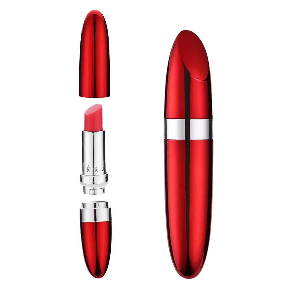 Mini Lipstick Vibrator Výkonná stimulace klitorisu bodu G diskrétní Vibrace Sex Toy Bullet masturbace pro dospělé