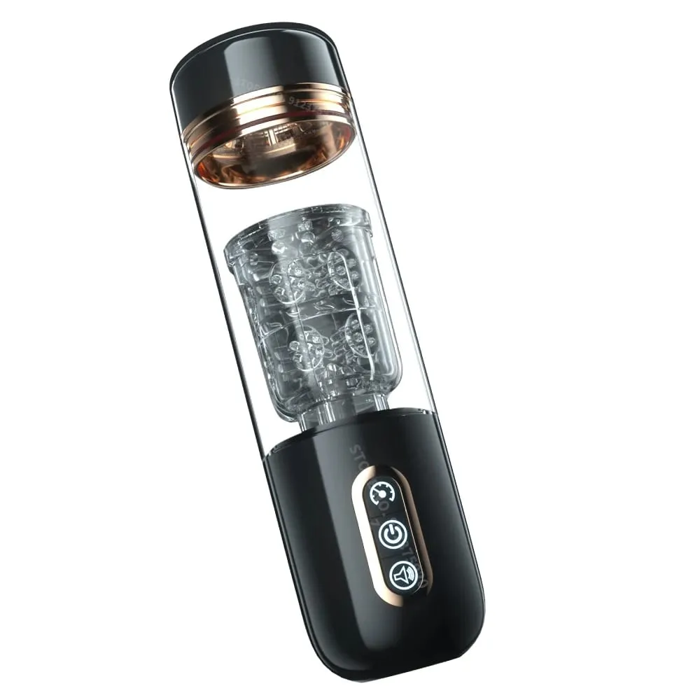 Male Sex Toy Automatic Sucking Telescopic Rotating Masturbator Cup For Men Real Vaginal Suction Pocket Blowjob Adult Product — image 6