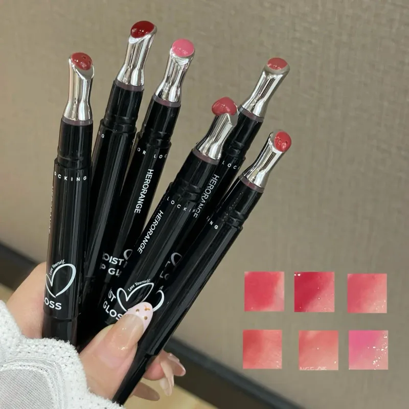 Hydrating Glossy Lip Gloss Long Lasting Brightening Create Plump Lips for Daily Date — image 2