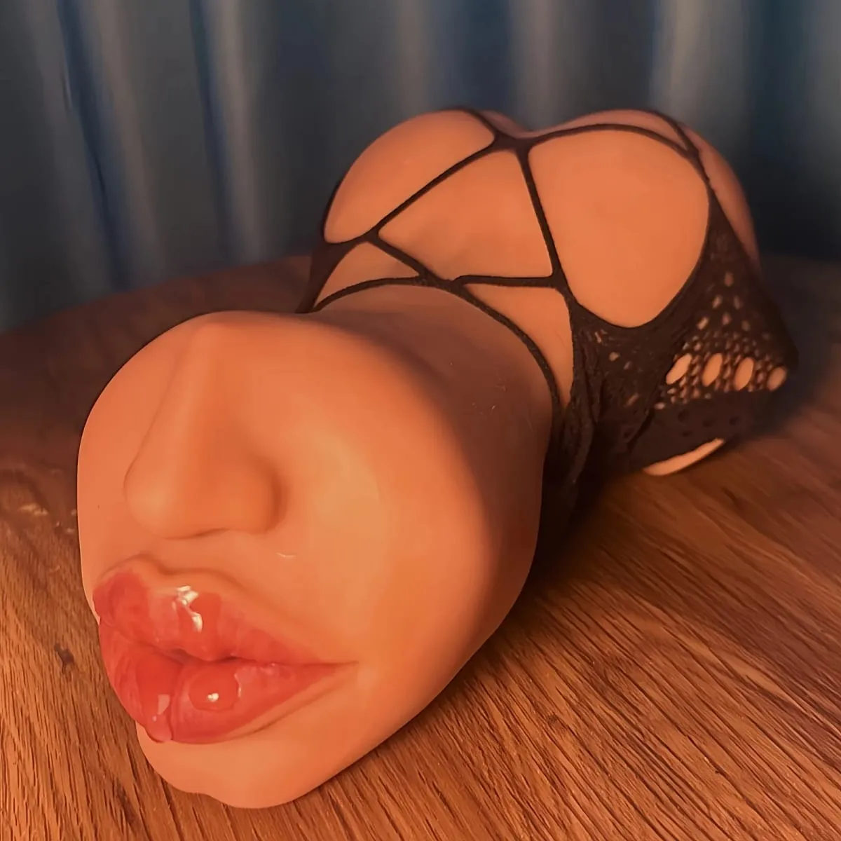 Rubber Vagina Ass Deep Throat Male Masturbator Handheld Pocket Pussy Realistic Vaginal Tight Anal Soft 3 in 1 Blowjob Sex Toys — image 3