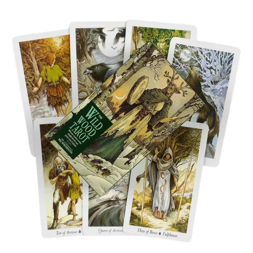 The Wild Wood Tarot Cards A 78 Oracle English Visions Divination Edition Deck Board Playing Game Cards — image 1