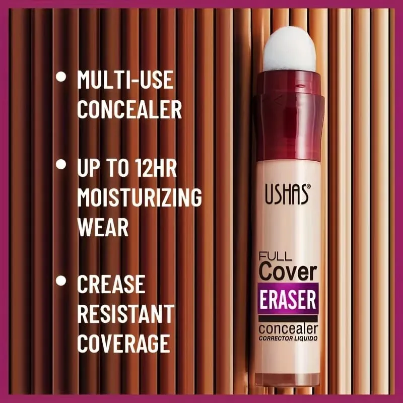 12 Color Sponge Head Liquid Foundation Makeup Concealer Lasting Waterproof Concealer For Full Coverage Dark Circles