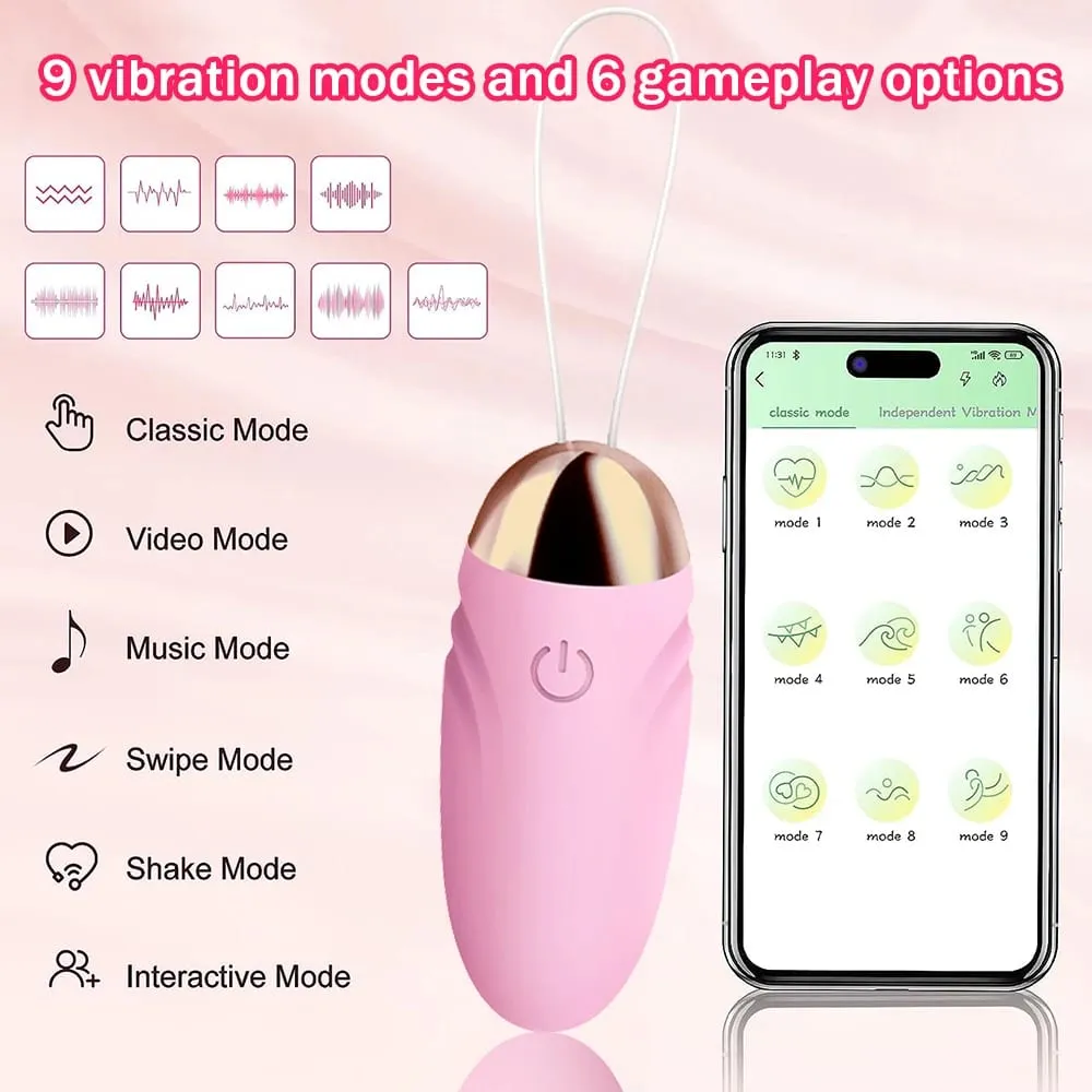 Wireless Bluetooth APP Dildo Vibrator for Women Clitoris Stimulator G Spot Massager Wear Vibrating Egg Sex Toys for Women Adults — image 2