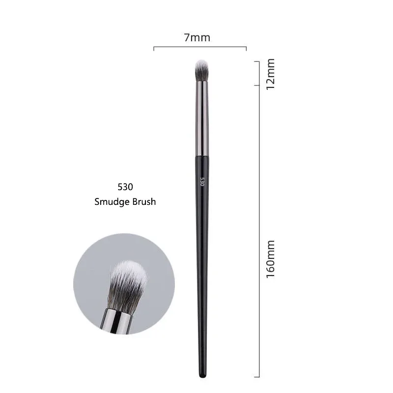 1pc Pro Makeup Brushes Foundation Powder Fan Make Up Brush Contour 3D stippling Eyeshadow Concealer Angled Eye Brow Shadow tools