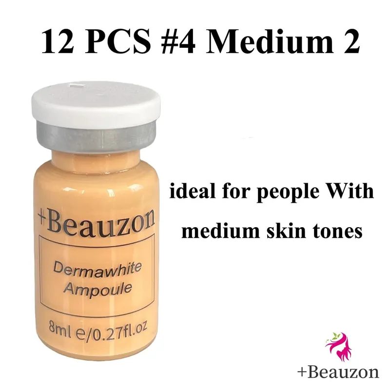 8ml BB Cream Asid Hyaluronik Serum Cahaya Muka Ampul Pati Peptida Alas Pelembap Penjagaan Peremajaan Kulit Beauzon — image 20