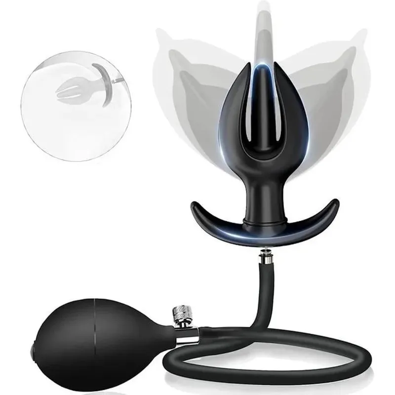 Inflatable Anal Plug Anal Dilator Huge Butt Plug Stimulate Sex Toy For Women/Men Masturbators Prostate Massager Big Anal Toys — image 16