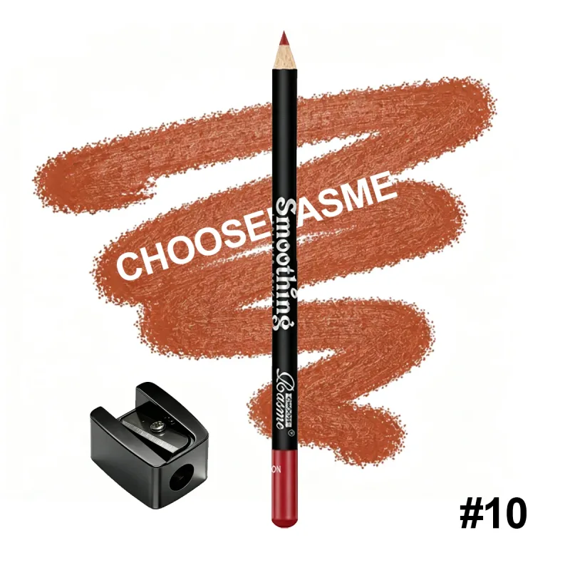 Smoothing Lip Liner Pencil Waterproof Matte Lip Contour Lipstick Long Lasting Makeup Comes With Free Pencil Sharpener — image 10