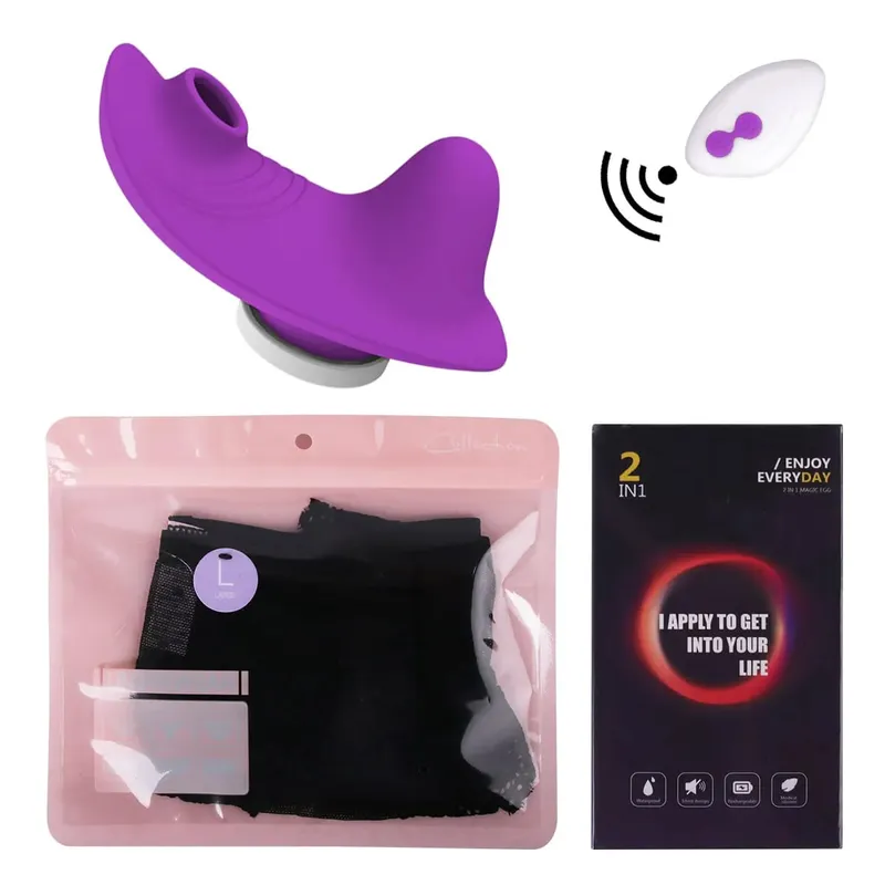 Mini Clitoris Sucker Female Clit Sucking Vibrator For Women Remote Control With Sexy Panties Clitoral Stimulator Adults Sex Toys — image 12