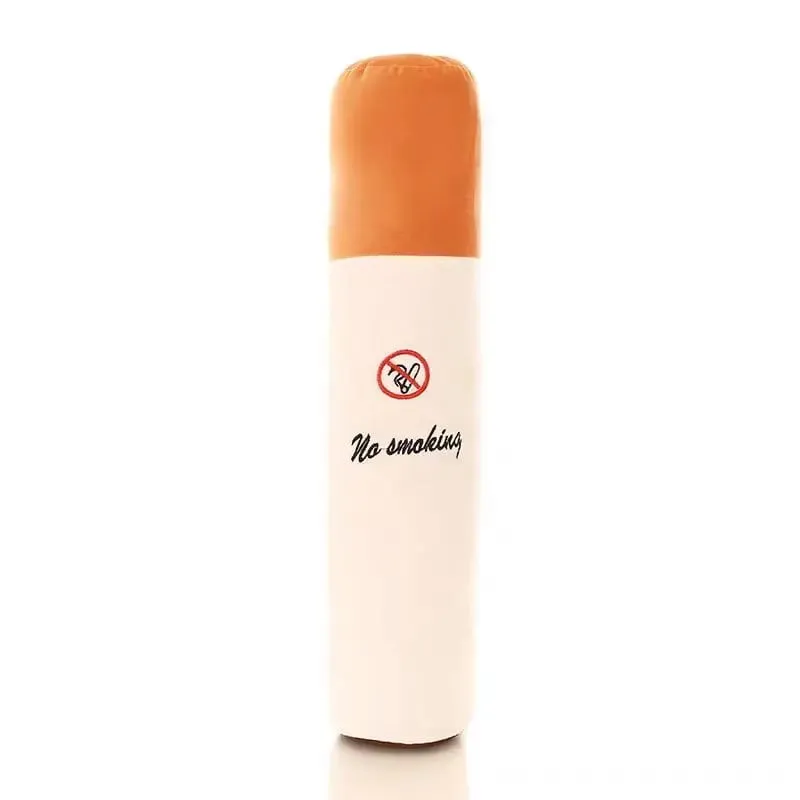 Creative Smoking Cylindrical Sleeping Cushion Cigarette Pillow Plush Toys Fashion Boyfriend Birthday Gift