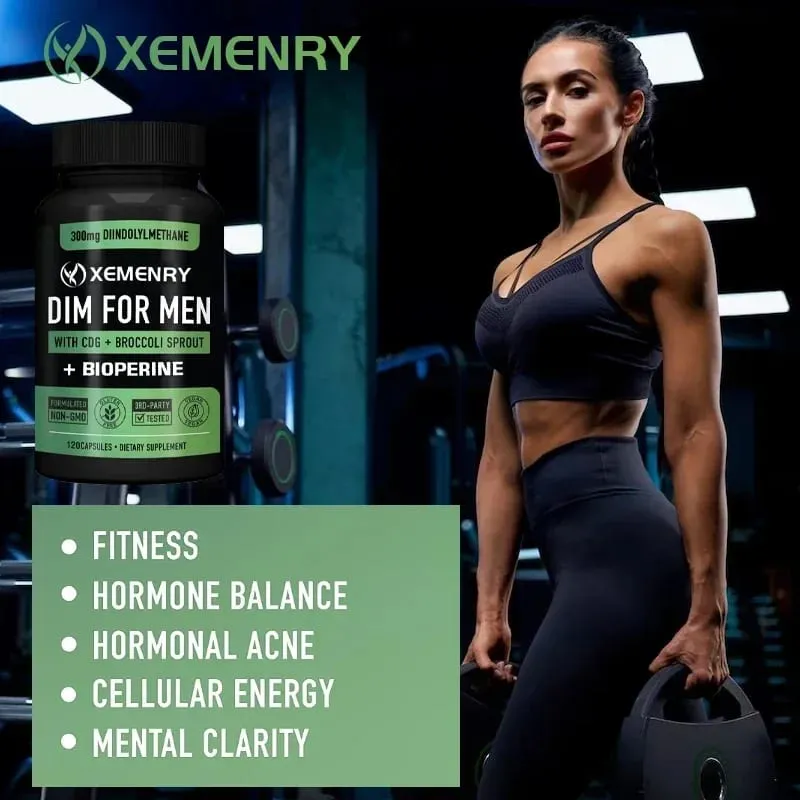 DIM Capsules - Support Fat Metabolism Increase lean Muscle Increase Muscle Strength Improve Athletic Performance — image 6