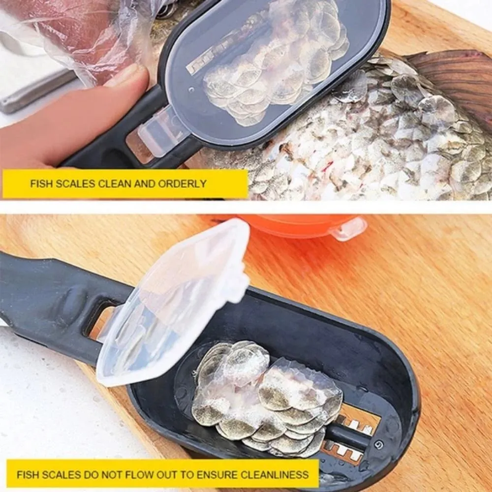Multifunction Scraping Fish Scale Brush Disassembly Fish Knife Quickly Cleaning Fish Scales Home Kitchen Tool — image 3