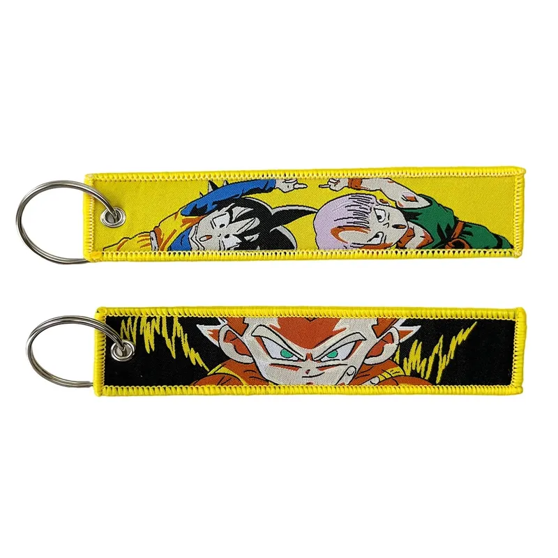 Dragon Ball Embroidery Cool Keychain Lanyard Anime Manga Series Badge Holder USB Pendant Portable Key Lanyard Accessories — image 15
