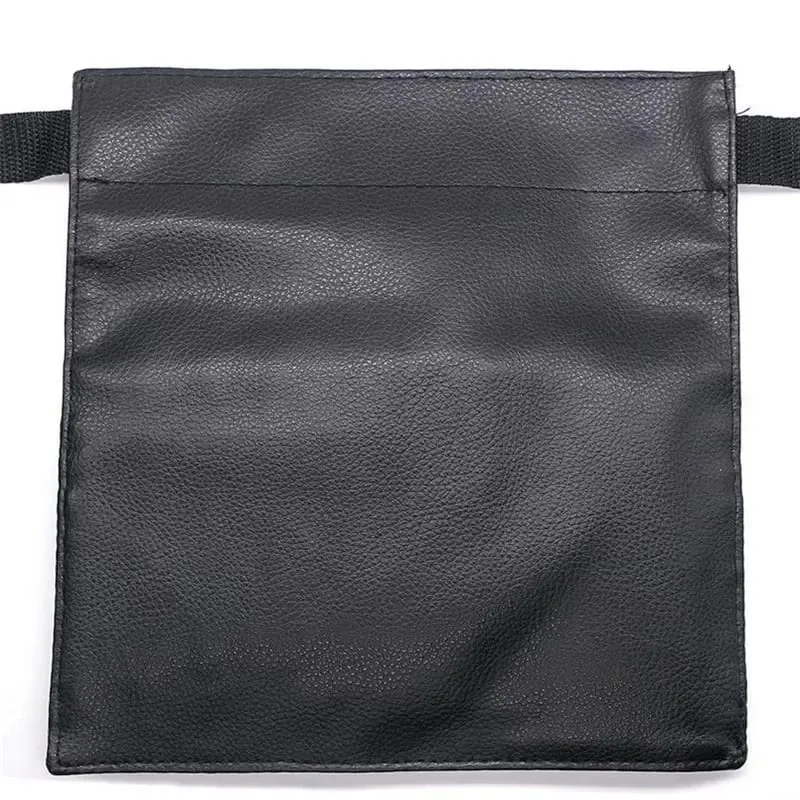 Multi-function Professional Makeup Brush Bag With Belt PU Leather Cosmetic Bag Waist Bag For Makeup Artist Large Capacity 20#47 — image 3