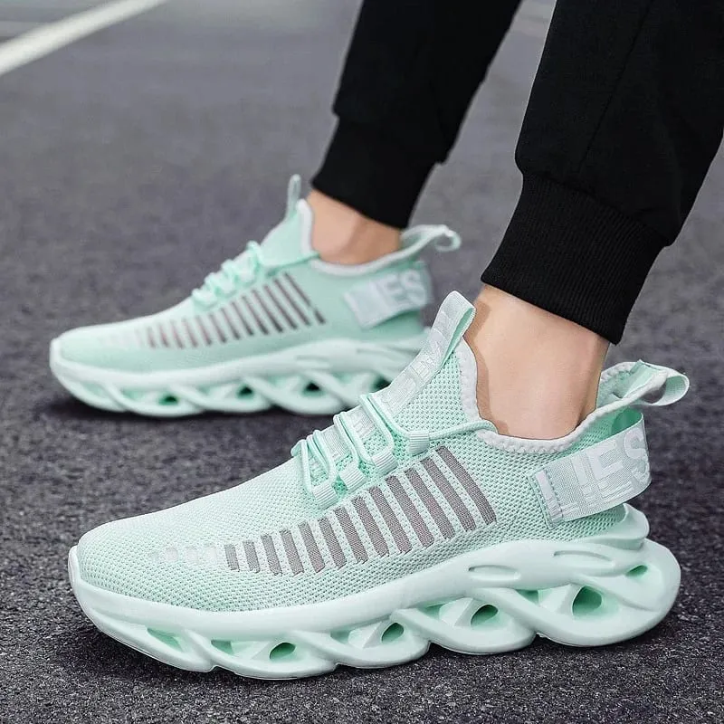 Men Shoes Comfortable Casual Sneakers Breathable Platform Running Shoes Man Mesh Tenis Sport Shoes Waling Tenis Masculino — image 5