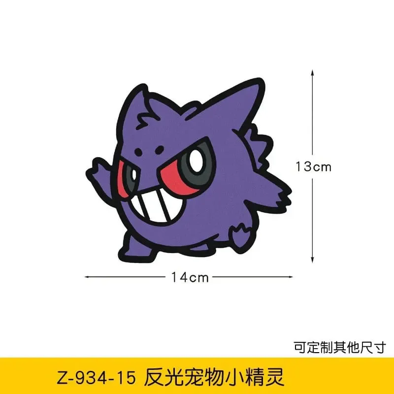 20 Arten Pokemon-Autoaufkleber, Anime-Figur, Pikachu, Gengar, Eevee, Charmander, niedliche Cartoon-Puppe, kreative Aufkleber, Geburtstagsgeschenke — image 24