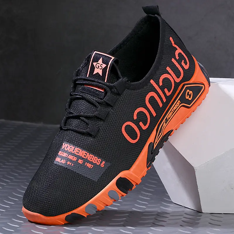 2025 männer Vulkanisieren Schuhe Atmungsaktive Leichte Turnschuhe Outdoor Mesh Schwarz Schuhe Athletisch Jogging Tenis Wanderschuhe Mann — image 1