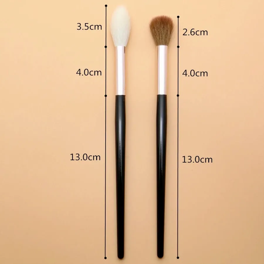 Tapered Highlighter Makeup Brushes Natural Goat Hair High Quality Face Blender Contour Make Up Brush Tools — image 2
