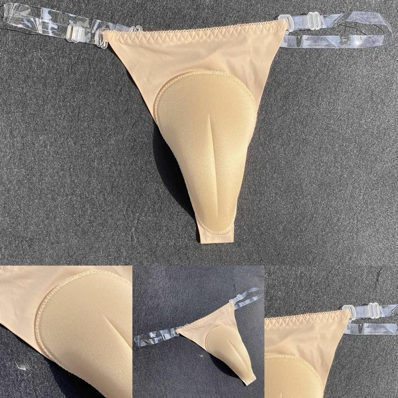 Hiding Gaff Panties Men Underwear Breathable Briefs Camel Lingerie Sexy Shaping Briefs Transgender Lightweight — image 6
