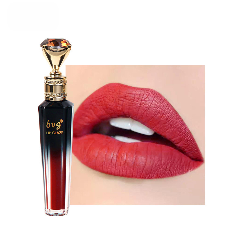 Lip Gloss Durable Moisturizing Waterproof Non-fading Non-stick Cup Color Durable Velvet Matte Lip Gloss Cosmetics For Women — image 9