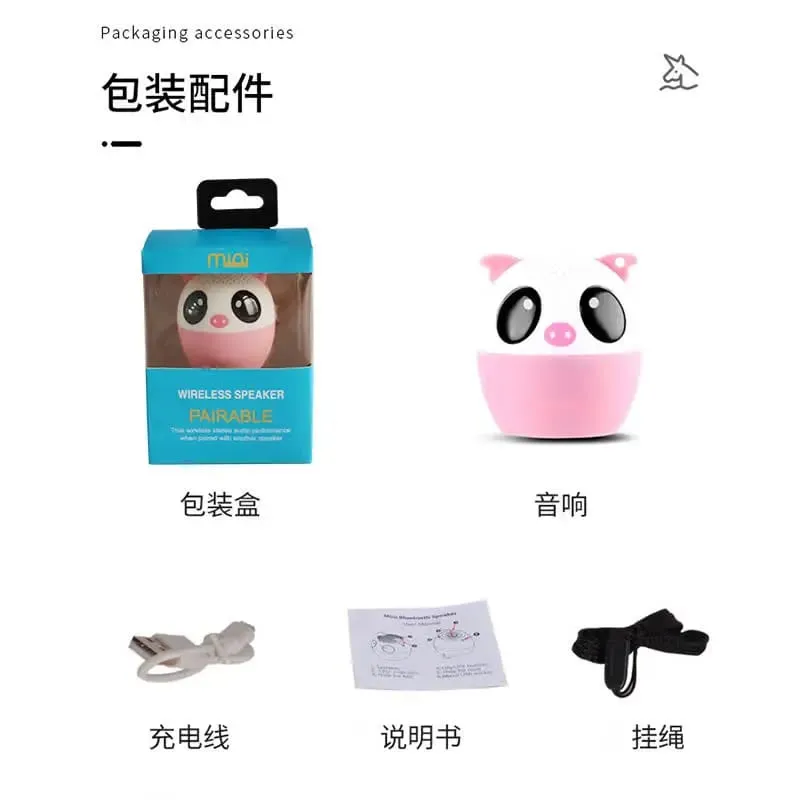 Haut-parleurs Bluetooth portables licorne, appels mains libres, petits haut-parleurs, basses lourdes, sans fil, stéréo, pour téléphone, public — image 7