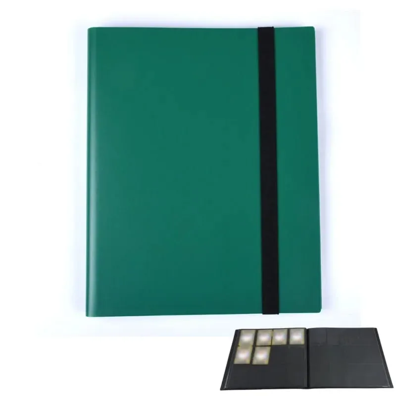 Premium Multi-Pocket Trading Card Binder-Holds 160/360/480 Cards-Durable PP Cover-Ideal for Basketball Soccer and Sports Cards