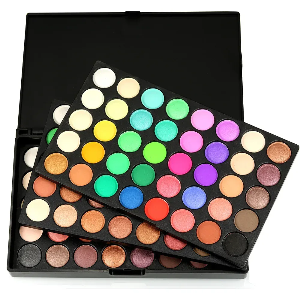 120 Colors Gliltter Eyeshadow Matte Shimmer Make Up Palette Long Lasting Waterproof Stage Cosplay Eye Shadow Cosmetics Makeup