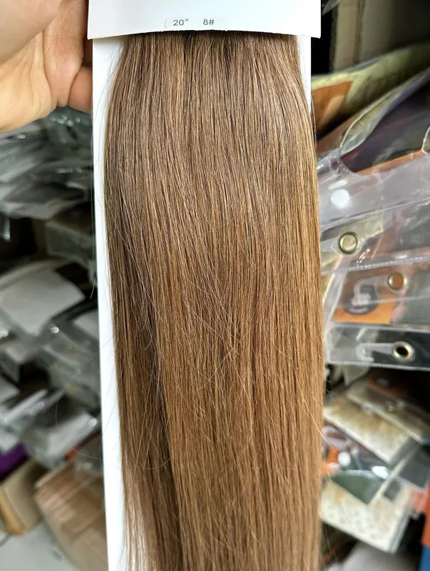 Clips-in 100% Human Remy Hair Extensions 16"-24" 3pcs Set 100g-200g Clips In Three Pieces 1x25cm 2x10cm Natural Straight