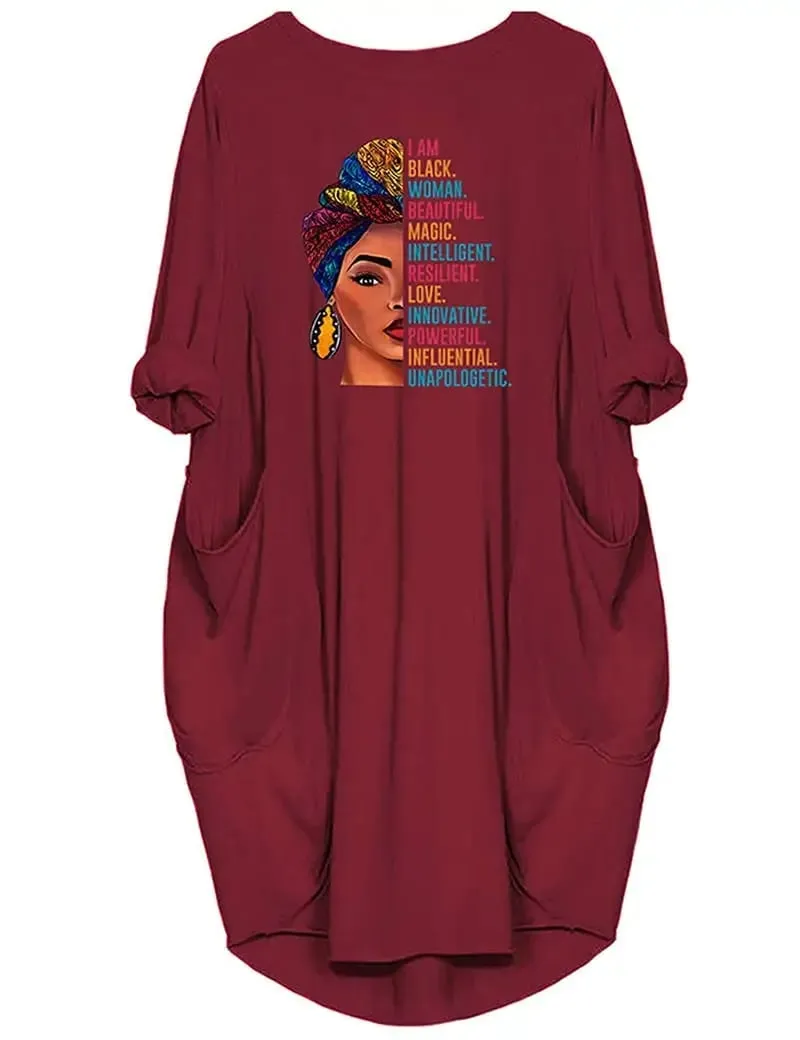 Plus Size Women Short Sleeve O-Neck Loose Casual Dresses — image 1