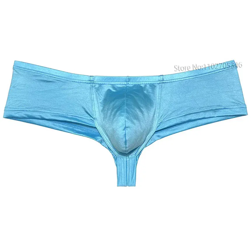 Cheeky Briefs Men's Bikini Underwear Enhance Contour Pouch Tangas Micro Boxershorts Sexy Low Rise Trunks Comfy Silky Breathable — image 13