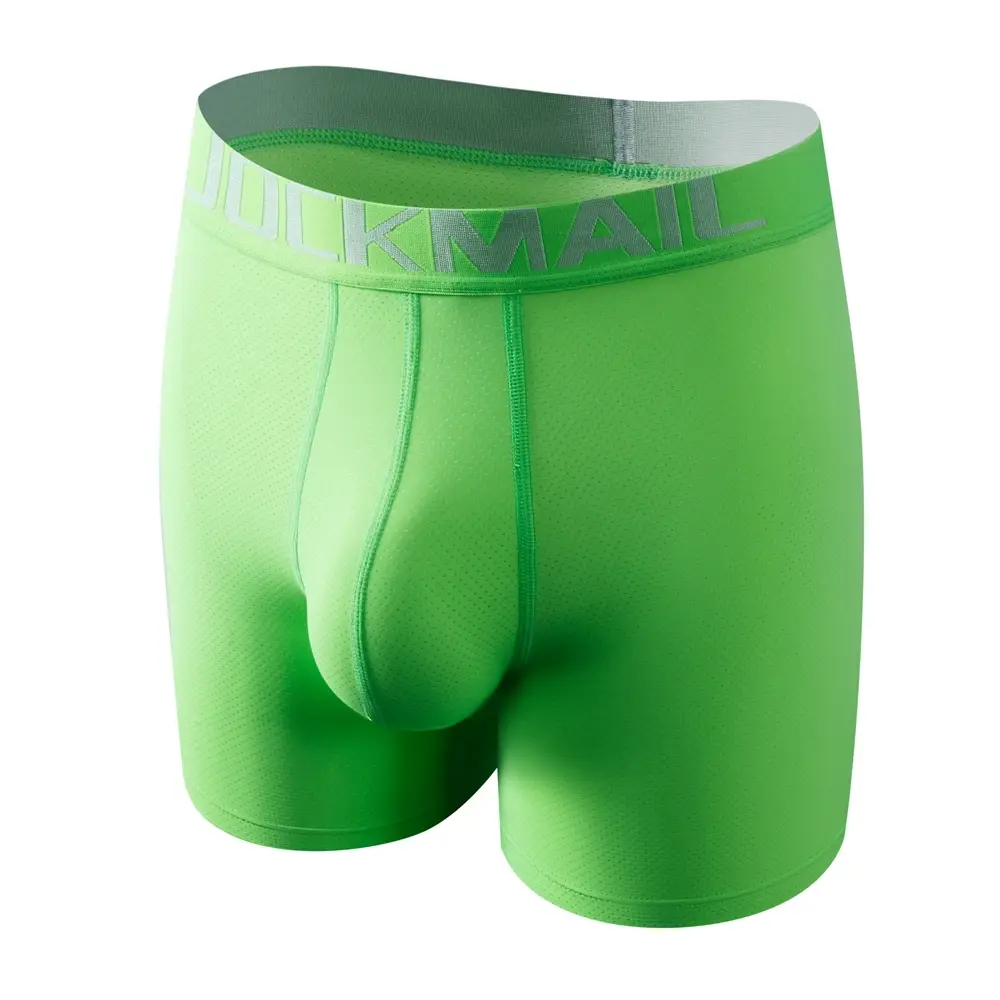 Sexiga män underkläder Boxer 3D hängmatta-formad påse för män Designad ventilerande nätpaneler män boxershorts trunk herrkalsonger — image 12