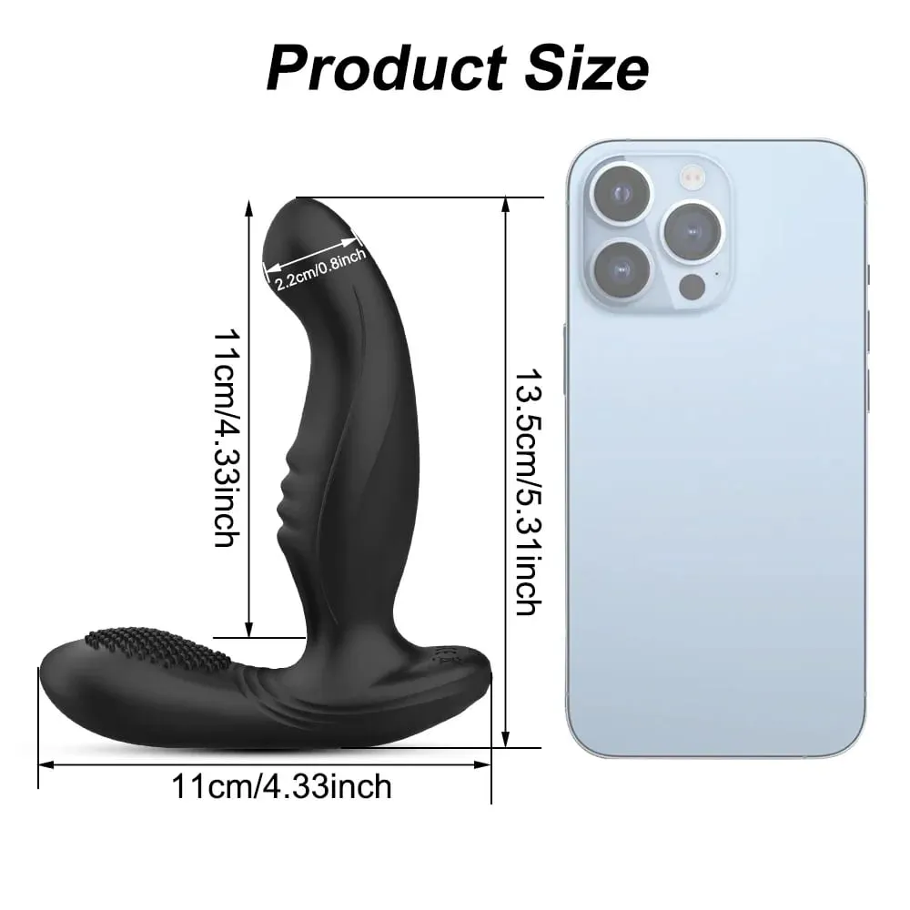APP Control Male Wiggle Prostate Massager Anal Vibrator for Men Gay Swing Butt Plug Perineum Stimulator Sex Toy for Men — image 4
