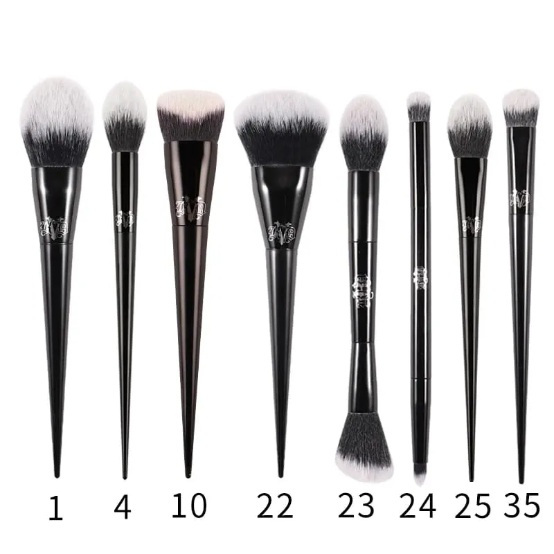 Kat Von D Makeup Brush Set & Kit Foundation Blush Highlight Concealer Powder Sculpting Eyeshadow Brush KVD Brand Makeup Brush — image 14