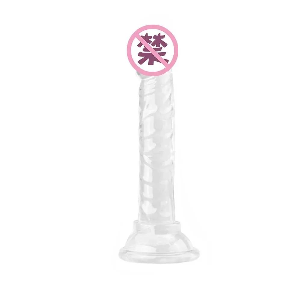 Female Masturbator Silicone Dildo with Suction Cup Realistic Dick Insertion G-Spot Orgasm Gay Anal Butt Plug BDSM Sex Toy — image 5