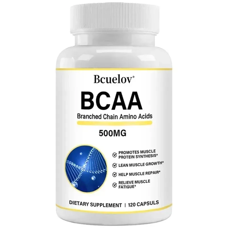 Supplement – Branched Chain Amino Acids Capsules – Enhance Strength and Energy Levels Increase Muscle Mass — image 9