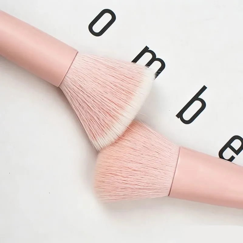 10 stk Rejse Makeup Børste Sæt Mini Makeup Børster Rejsestørrelse Lille Øjenskygge Øjenlæbestift Foundation Brush Shadow Contour Blush — image 5