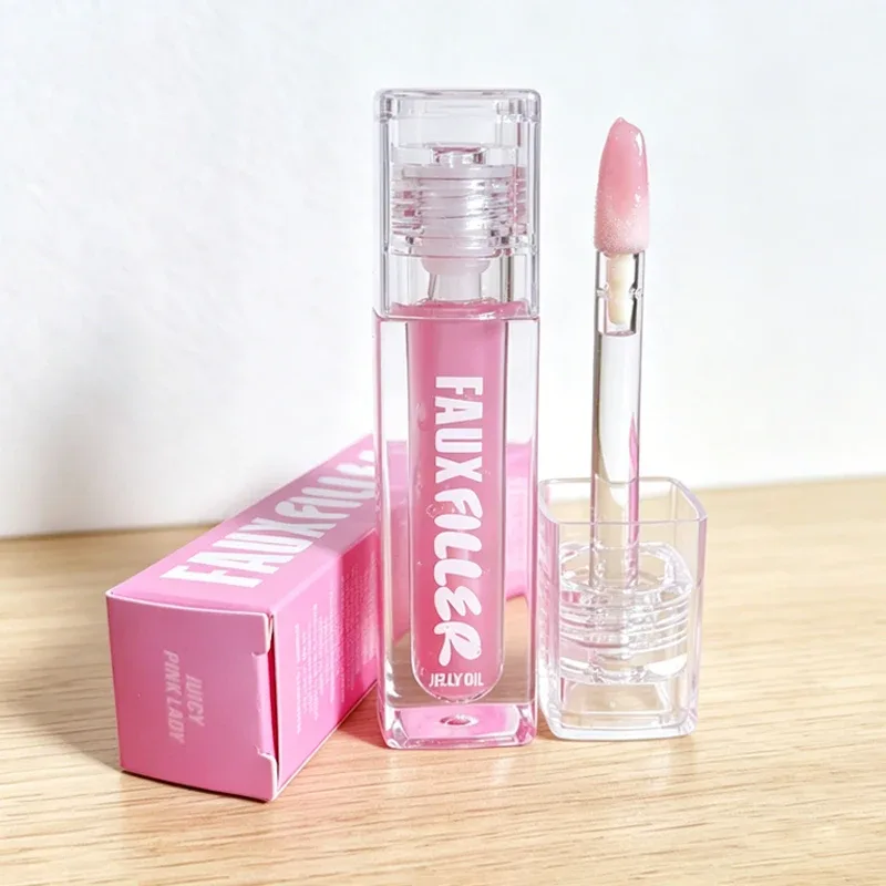 Hot Beauty Bombshell Sugar Baby Shiny Non-Sticky Lip Gloss Hydrating Crystal Clear Lip Oil Plumping Moisturizing Lipstick Makeup — image 10