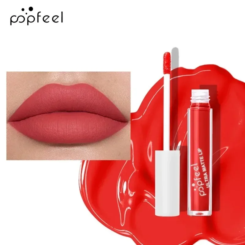 Punk Matte Black Liquid Lipstick Waterproof Long Lasting Party Lip Gloss Personality Velvet Nude Lip Tint Halloween Lips Makeup — image 14
