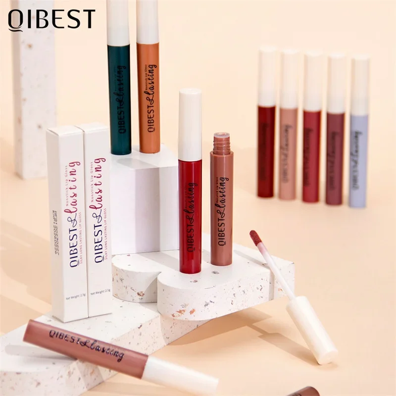 24 Colors Matte Liquid Lipstick Waterproof Long Lasting Velvet Red Lip Gloss Tint Makeup Cosmetic Lipsticks Lipglosses — image 4
