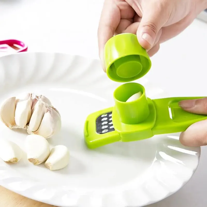 2pcs Mini Ginger Grater Garlic Grinding Great Lemon Zester Nutmeg Grater Planer Slicer Cutter Tool Kitchen Gadget for Cooking — image 3