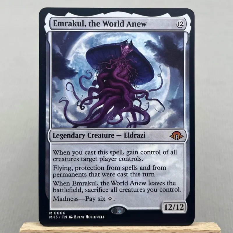 BLB BLC MH3 OTP HOLO7-Ⅰ02 TCG Cards Proxys Three Tree City Ygra Eater of All Maha the Its Feathers Night — image 4