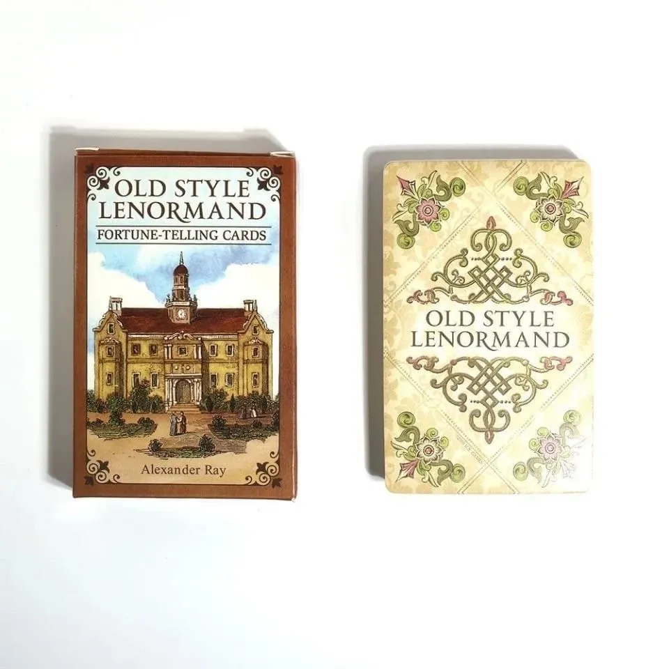 Old Style Lenormand Fortune-Telling Cards English Version A 38 Oracle Deck Divination Fate Board Games Playing Cards — image 2