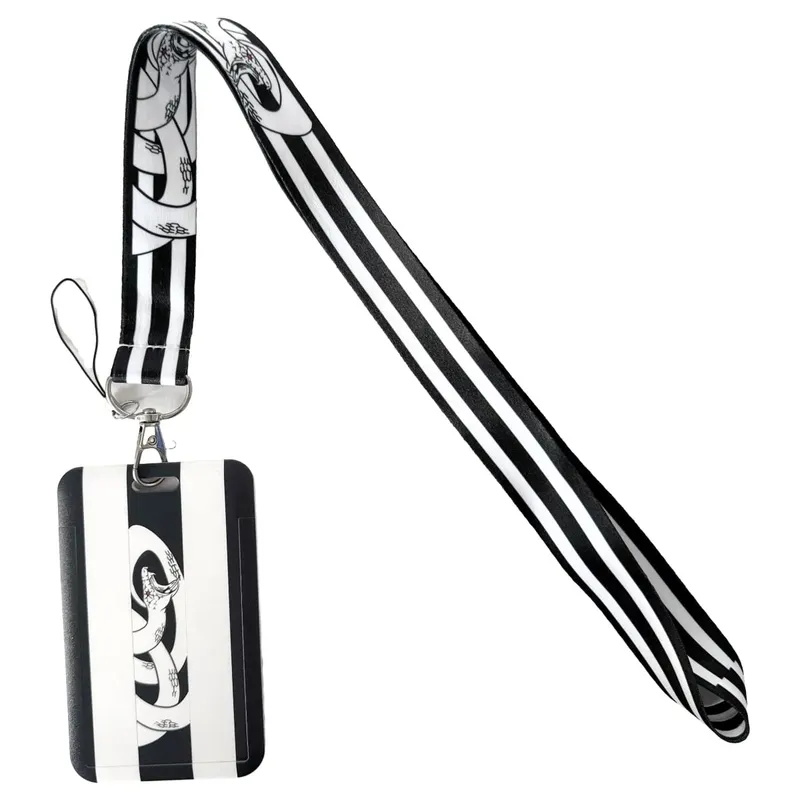 Anime Lanyard Credential Holder Keychains Neck Lanyard For Pass Card Credit Card Holder Straps Mobile Phone Charm Accessories — image 16