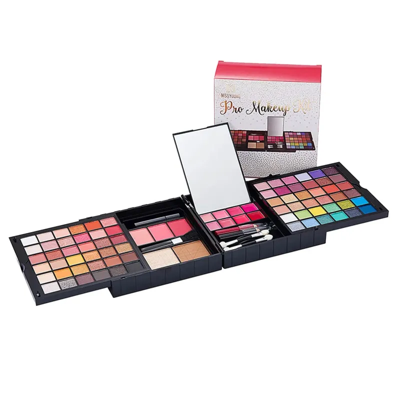 Makeup Starter Kit Professional Make Up Sets With Transparent Case Holiday Beauty Gift Set Starter Cosmetics Full Kits For Women — image 9