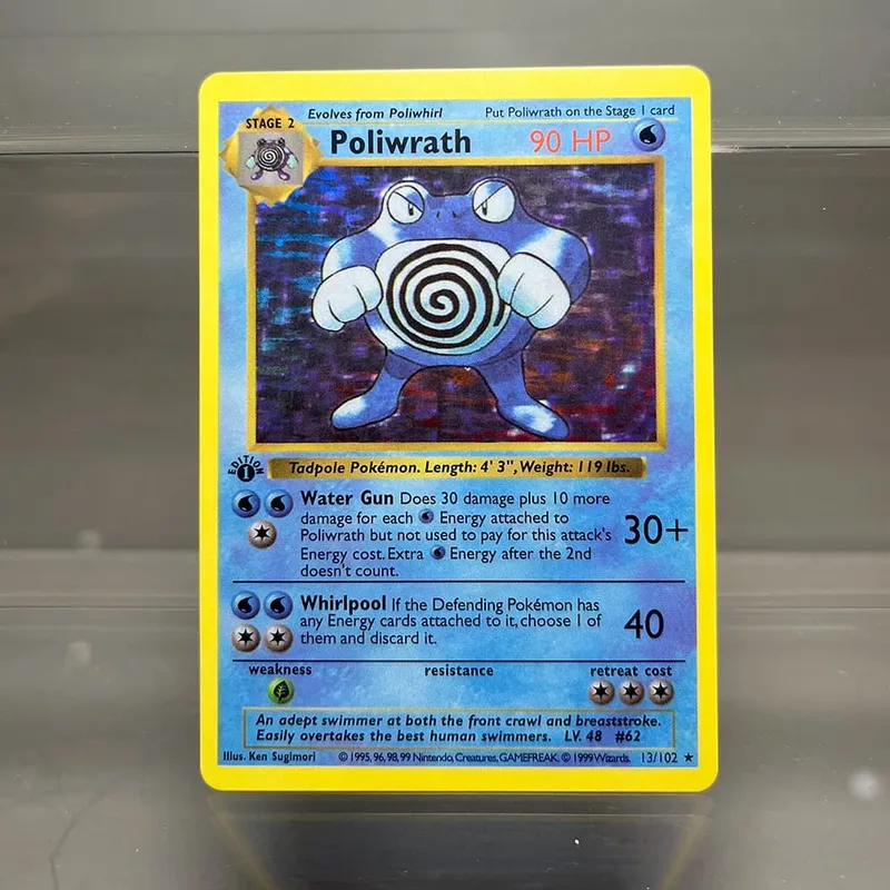 PKM Fossil/Base Set PROXY Cards Charizard Venusaur Blastoise Game Collection Cards Game Toys Card Hobbies — image 18